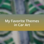 My Favorite Themes in Car Art