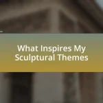 What Inspires My Sculptural Themes